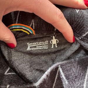 Smartwool Charcoal and White Leggings